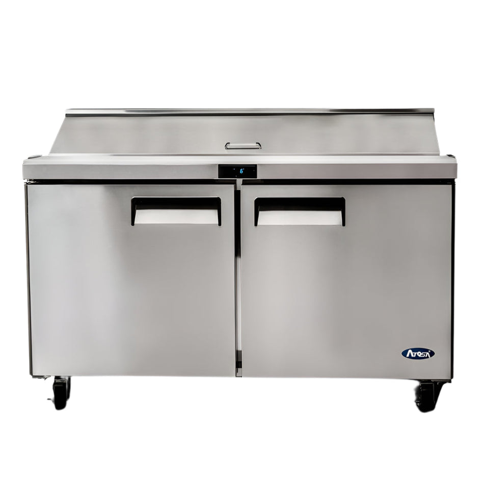 Atosa 2 Door Sandwich Prep Table Refrigerator 1530 Mm MSF8303