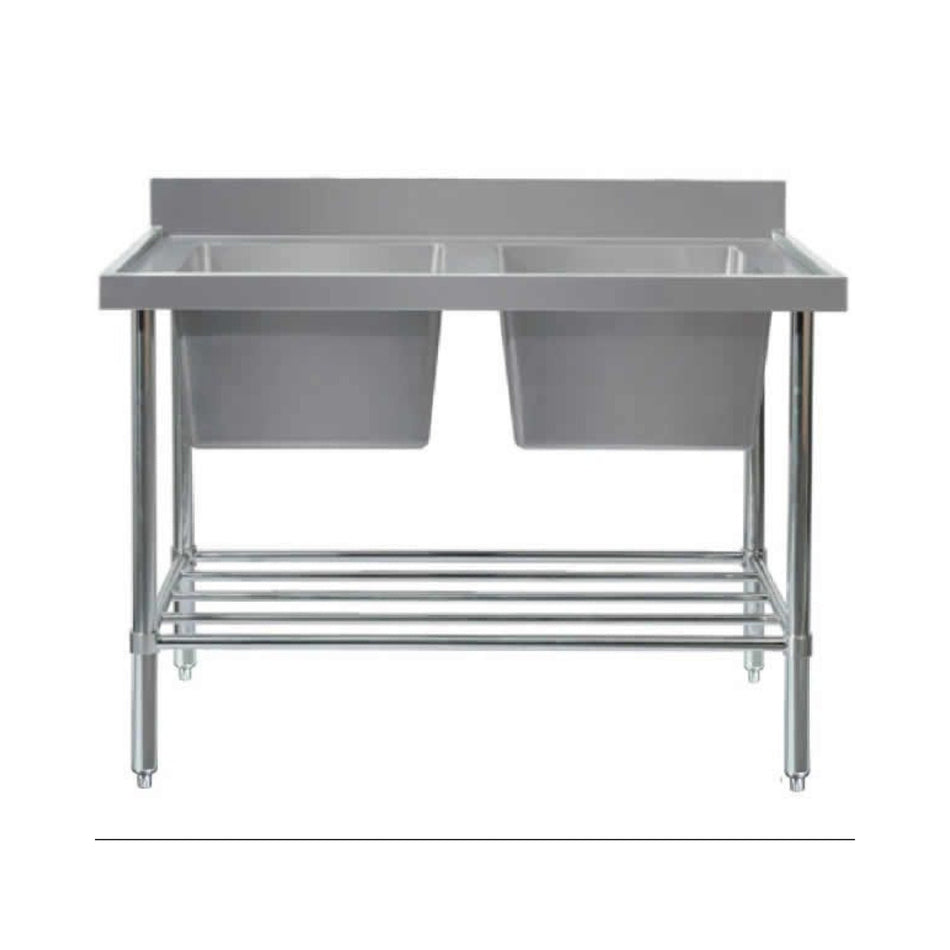 MixRite Double Center Sink Bench - W1200 X D700 X H900