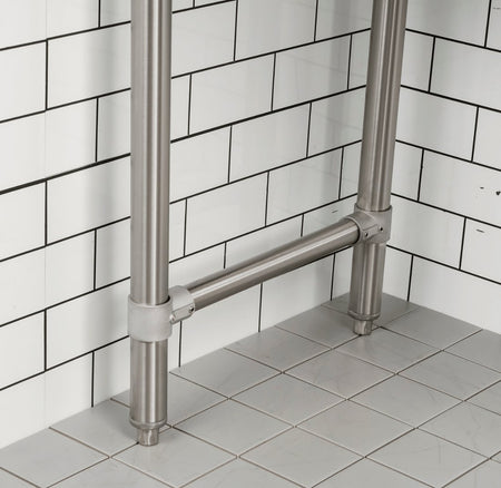 Modular Systems Modular System Clean Dish Table With Splashback CDT-1200L - Image 3