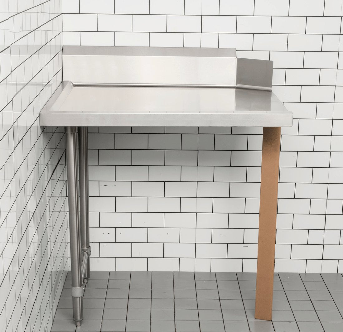 Modular Systems Modular System Clean Dish Table With Splashback CDT-1200L - Image 4