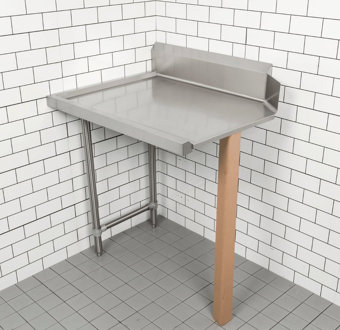 Modular Systems Modular System Clean Dish Table With Splashback CDT-1200L - Image 6