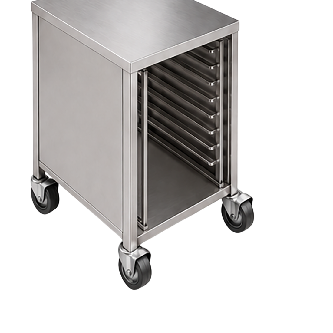 SH-BRK85-Kompact - Fagor iKORE Kompact Stand with Castors and Rails SH-BRK85-Kompact