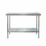 MixRite 304 Grade Stainless Steel Flat Top Work Benches