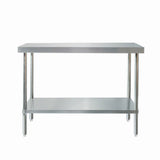 MixRite 304 Grade Stainless Steel Flat Top Work Benches