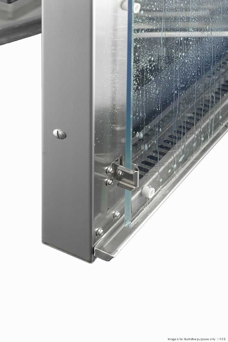 TECNODOM by FHE 10 Tray Combi Oven TDC-10VH door