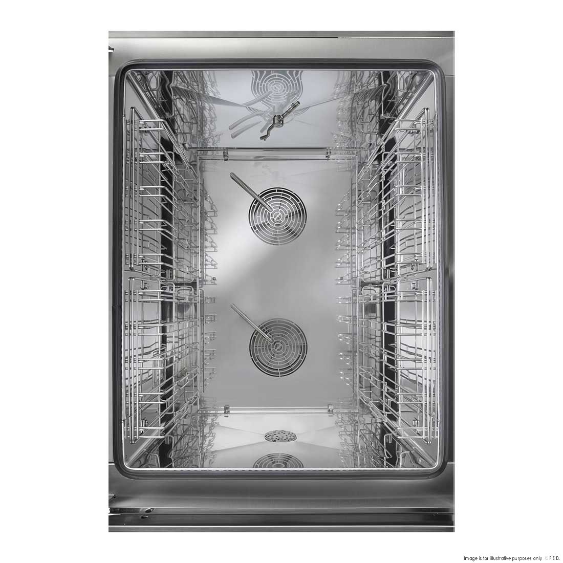 TECNODOM by FHE 10 Tray Combi Oven TDC-10VH front