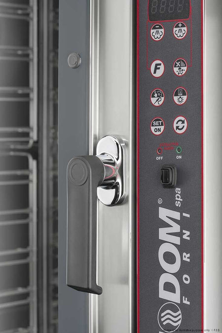 TECNODOM by FHE 5 Tray Combi Oven TDC-5VH cotnrols