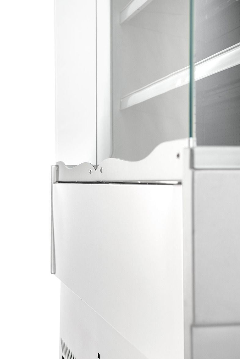 TECNODOM by FHE Vulcano Supermarket 4 Door Open Display TDVB80-CA-250 features