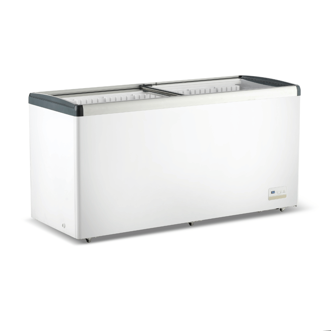 Thermaster 516L Chest Freezer With Flat Glass Sliding Lids WD516G