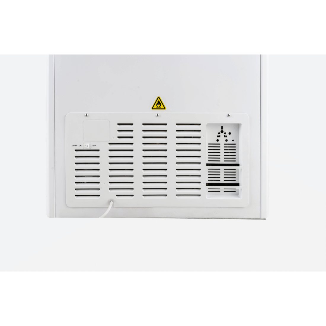 Thermaster 586L Chest Freezer With Flat Glass Sliding Lids WD586G back