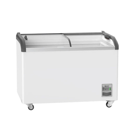 Thermaster Heavy Duty Supermarket Glass Sliding Lid Freezers 406L SD-406K