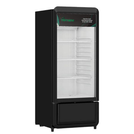 Thermaster Upright Glass Door Beverage Fridge 178L SDC-178B