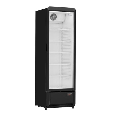 Thermaster Upright Glass Door Beverage Fridge 258L SDC-258B