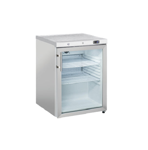 Anvil FBCG2202 Undercounter Glass Door Fridge 170L