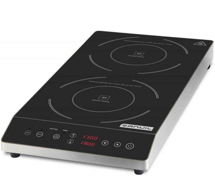 Anvil ICD3500 Double Induction Cooker - Commercial Kitchen Appliances