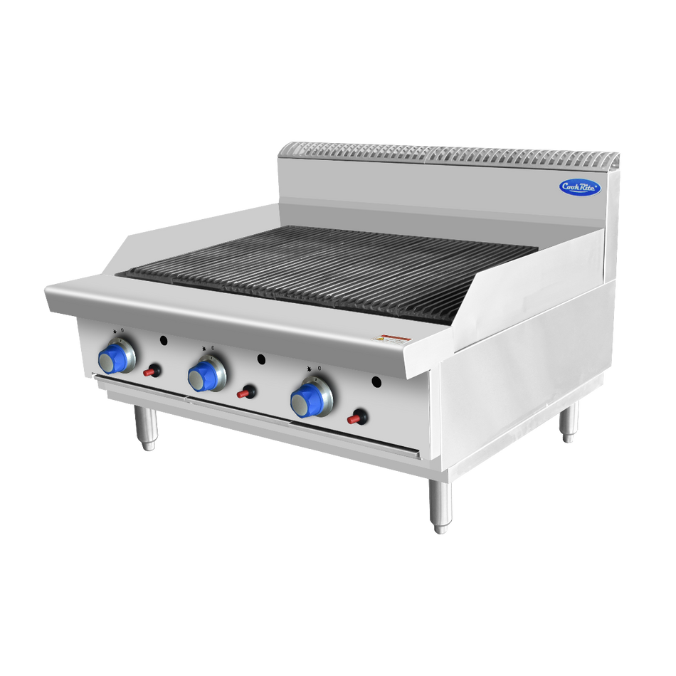 CookRite Countertop 900mm Char Grill NG AT80G9C-C-NG