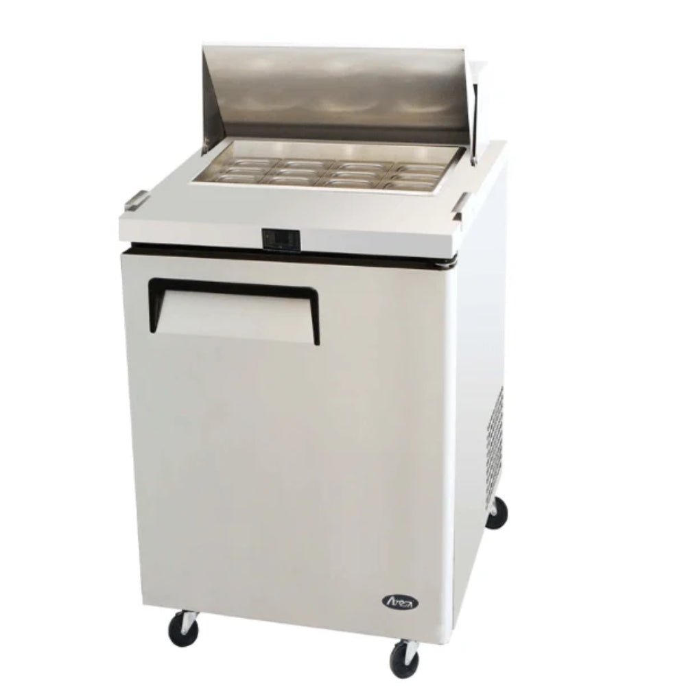 Atosa 1 Door Sandwich Prep Table Fridge - 698mm MSF8305 - Commercial Kitchen Appliances
