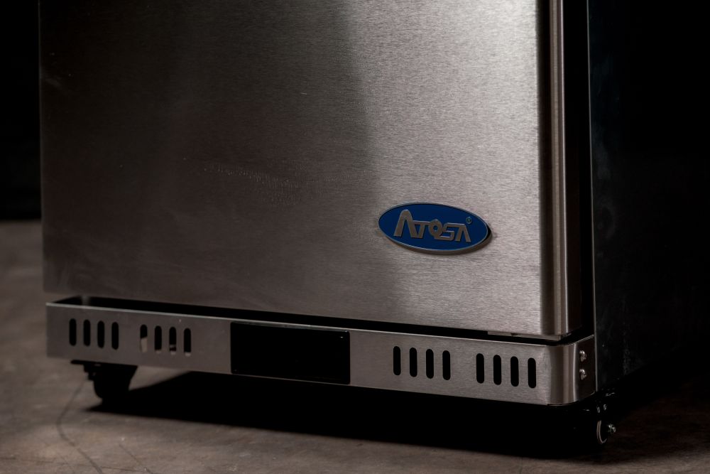 Atosa 105L Underbench Singe Solid Door Freezer MBC24F - Commercial Kitchen Appliances