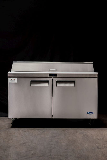 Atosa 2 Door Sandwich Prep Table Refrigerator 1530 Mm MSF8303 - Commercial Kitchen Appliances