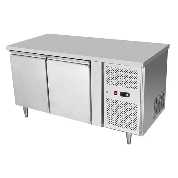 Atosa 2 Door Underbench Fridge - 1360mm Width - Commercial Kitchen Appliances
