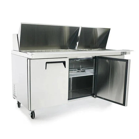 Atosa 3 Door Sandwich Prep Table Fridge - 1846mm MSF8308 - Commercial Kitchen Appliances