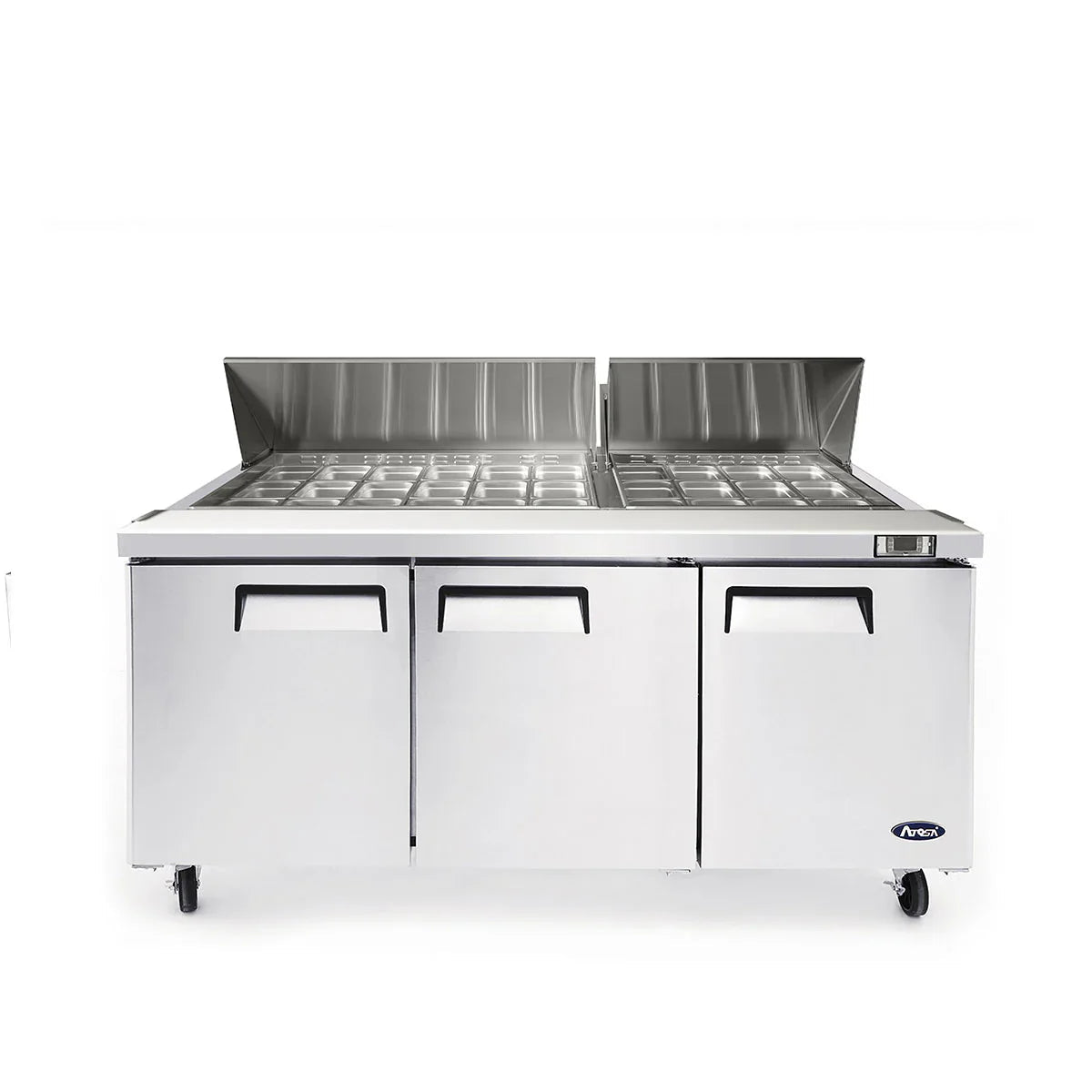 Atosa 3 Door Sandwich Prep Table Fridge - 1846mm MSF8308 - Commercial Kitchen Appliances
