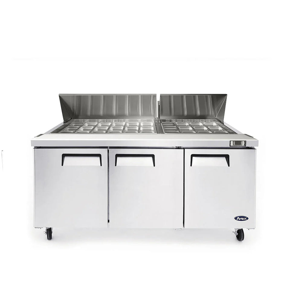 Atosa 3 Door Sandwich Prep Table Fridge - 1846mm MSF8308 - Commercial Kitchen Appliances