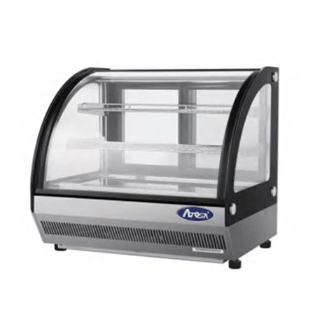 Atosa Bentchtop Curve Cake Showcase Display Fridge 715mm 120L - Commercial Kitchen Appliances