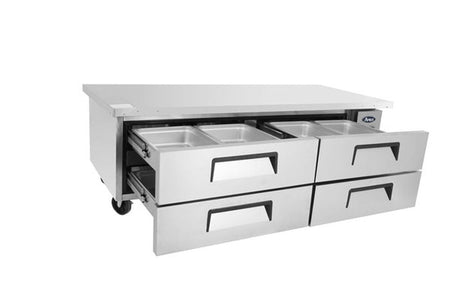 Atosa Chef Base - 4 Drawers MGF8453 - Commercial Kitchen Appliances