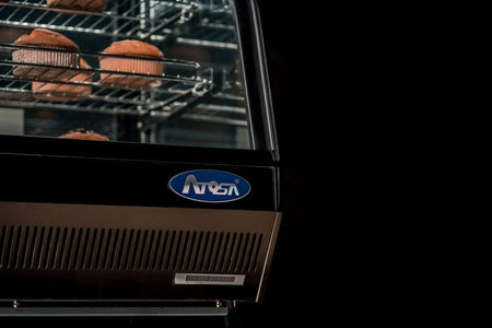 Atosa Countertop Round Cake Showcase - 900mm TY130L - Commercial Kitchen Appliances