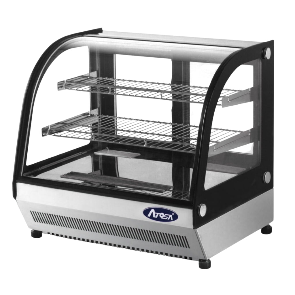 Atosa Countertop Round Case Showcase - 700mm TY110L - Commercial Kitchen Appliances
