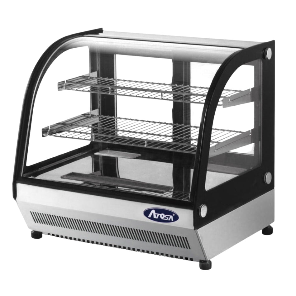 Atosa Countertop Round Case Showcase - 700mm TY110L - Commercial Kitchen Appliances