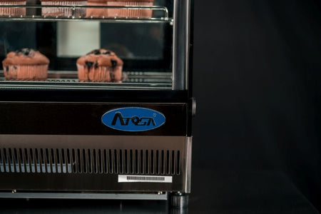 Atosa Countertop Round Case Showcase - 700mm TY110L - Commercial Kitchen Appliances