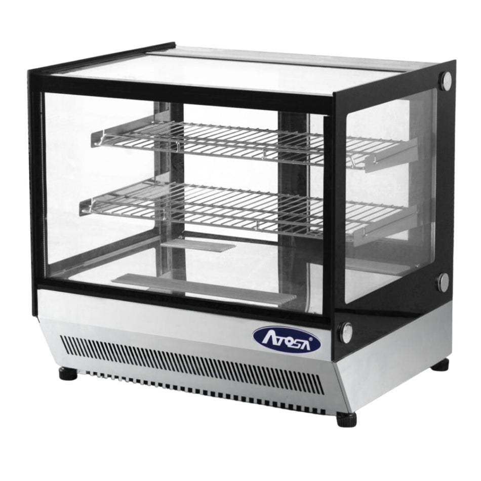 Atosa Countertop Square Cake Showcase 900mm WSF160L - Commercial Kitchen Appliances