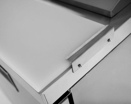 Atosa Double Door Pizza Prep Table Refrigerator MPF8202 - Commercial Kitchen Appliances