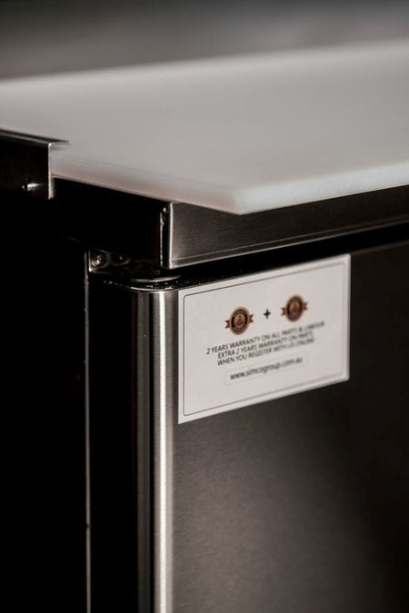 Atosa Double Door Pizza Prep Table Refrigerator MPF8202 - Commercial Kitchen Appliances