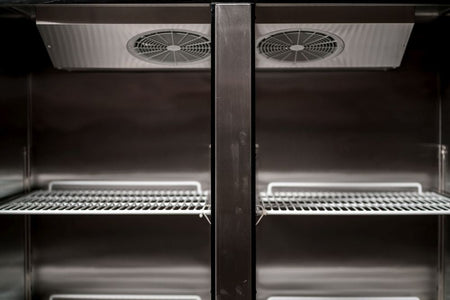 Atosa Double Door Top Mounted Fridge 900L YBF9218 - Commercial Kitchen Appliances
