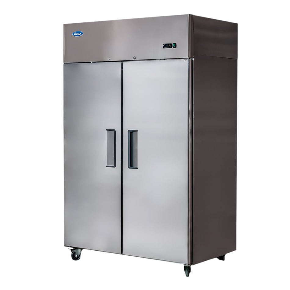 Atosa Double Door Top Mounted Fridge 900L YBF9218 - Commercial Kitchen Appliances