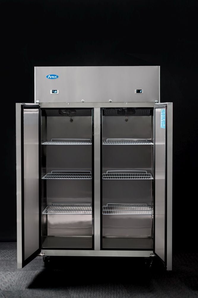 Atosa Double Door Top Mounted Fridge And Freezer YBF9239 - Commercial Kitchen Appliances