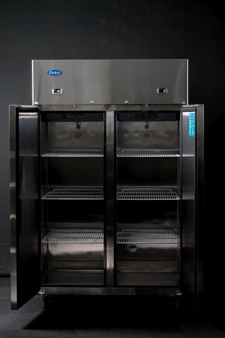 Atosa Double Door Top Mounted Fridge And Freezer YBF9239 - Commercial Kitchen Appliances