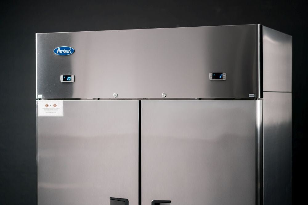 Atosa Double Door Top Mounted Fridge And Freezer YBF9239 - Commercial Kitchen Appliances