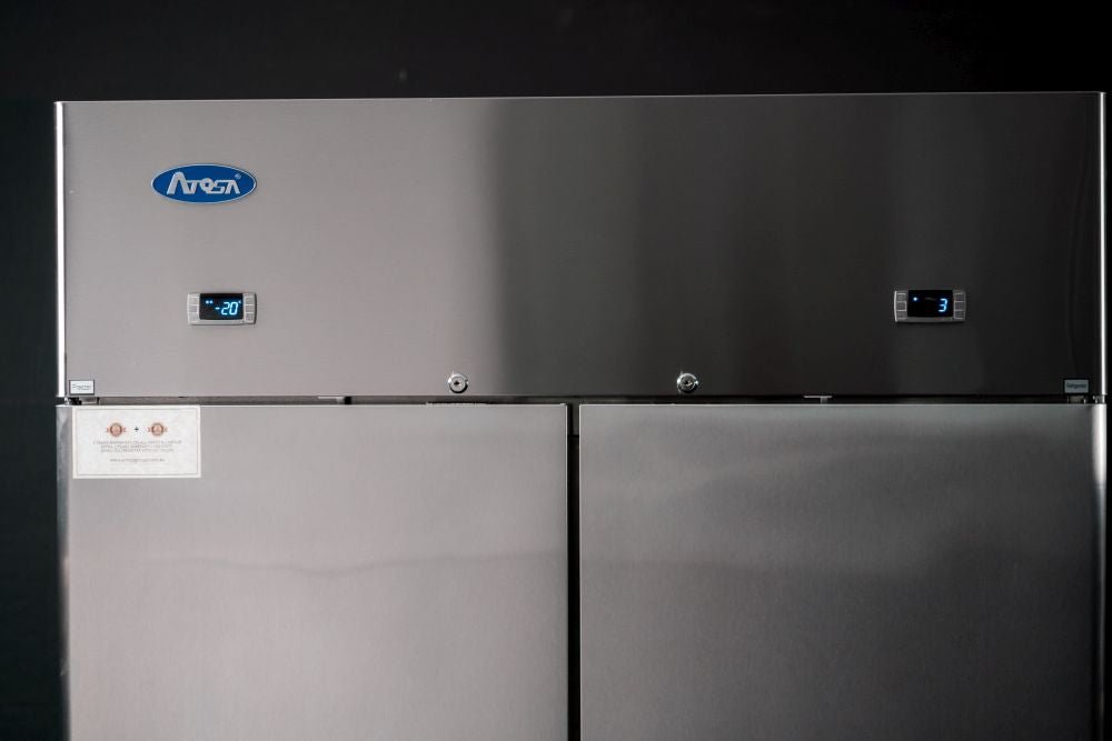 Atosa Double Door Top Mounted Fridge And Freezer YBF9239 - Commercial Kitchen Appliances