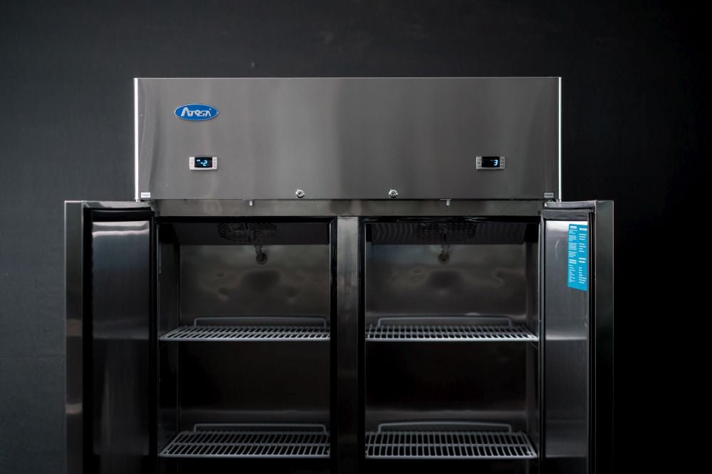 Atosa Double Door Top Mounted Fridge And Freezer YBF9239 - Commercial Kitchen Appliances