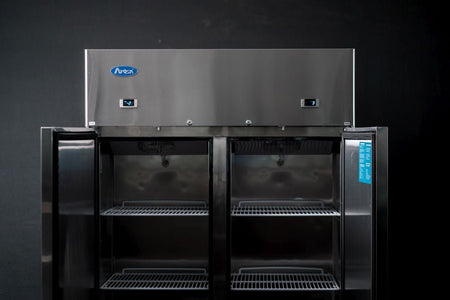 Atosa Double Door Top Mounted Fridge And Freezer YBF9239 - Commercial Kitchen Appliances