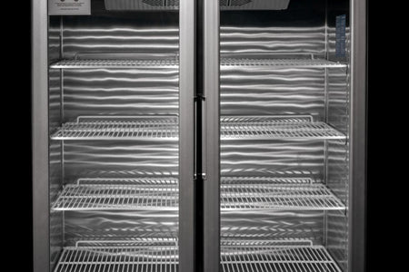Atosa Double Glass Door Lightbox Freezer YCF9408 - Commercial Kitchen Appliances