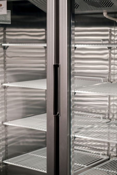 Atosa Double Glass Door Lightbox Freezer YCF9408 - Commercial Kitchen Appliances