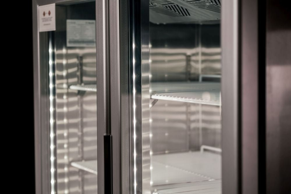 Atosa Double Glass Door Lightbox Freezer YCF9408 - Commercial Kitchen Appliances