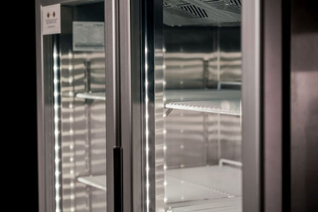 Atosa Double Glass Door Lightbox Freezer YCF9408 - Commercial Kitchen Appliances