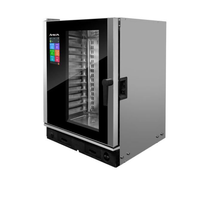Atosa Electric Combi Oven For Gastronomy Use: 10 X Gn 2/1 Trays EPC - 1021E3 - Commercial Kitchen Appliances