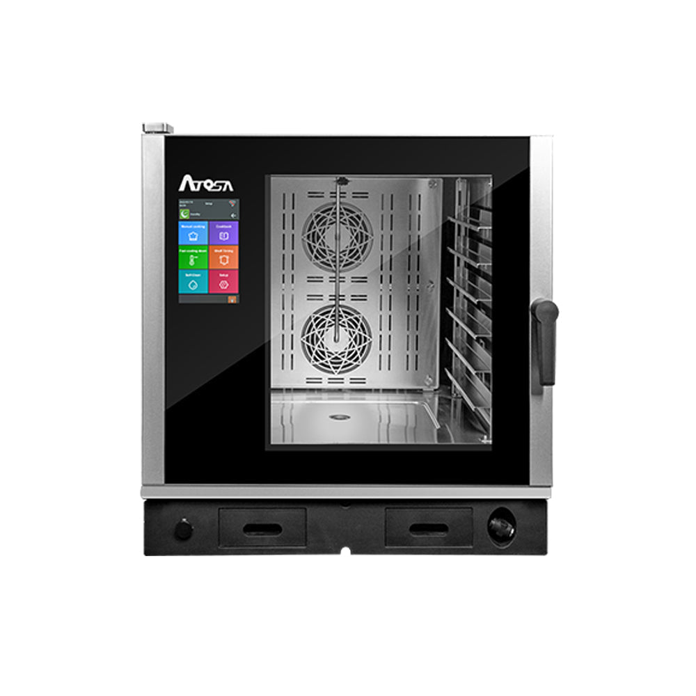 Atosa Electric Combi Oven For Gastronomy Use: 6 X Gn 2/1 Trays EPC - 0621E2 - Commercial Kitchen Appliances